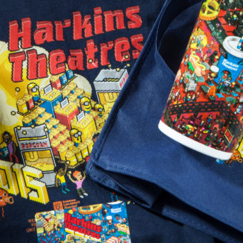 2015 loyalty campaign materials for Harkins Theatres