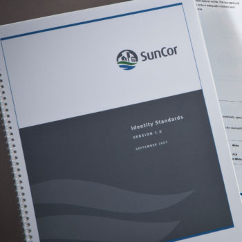 Brand standards manual for SunCor