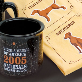 Promotional materials for Vizsla Club of America